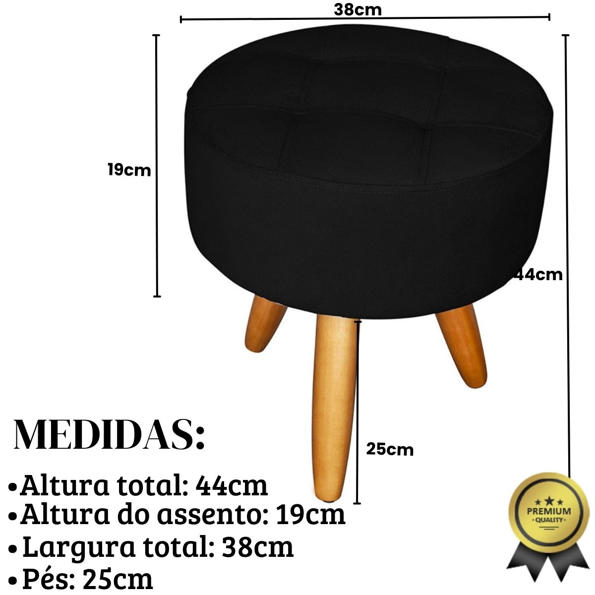 Jogo Sofá 2 Lugares com 2 Poltronas para Recepção Resistente MOBLAN decor