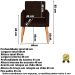 Jogo Sofá 2 Lugares com 2 Poltronas para Recepção Resistente MOBLAN decor