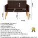 Jogo Sofá 2 Lugares com 2 Poltronas para Recepção Resistente MOBLAN decor