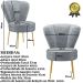 Kit 2 Cadeiras para Estudio de Beleza Penteadeira Tecido Veludo Resistente Pés de Ferro MOBLAN decor