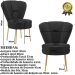 Kit 2 Cadeiras para Estudio de Beleza Penteadeira Tecido Veludo Resistente Pés de Ferro MOBLAN decor