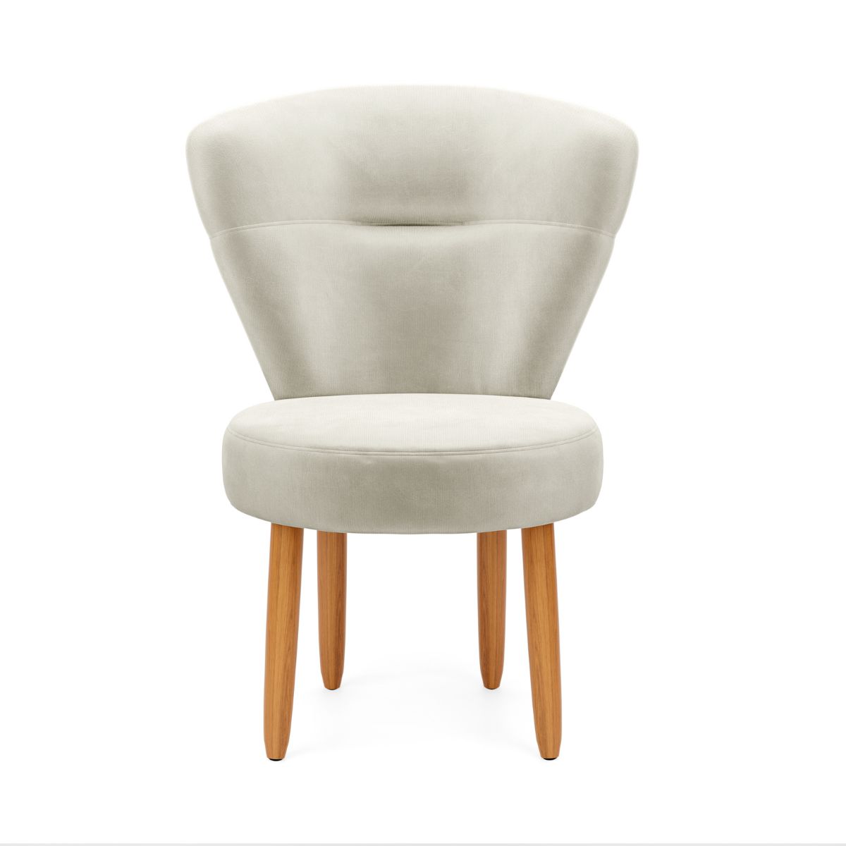 Kit 2 Poltronas Decor para Recepção Camarim Mesa de Jantar Tecido Veludo Resistente Pés de Palito MOBLAN decor