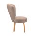 Kit 2 Poltronas Decor para Recepção Camarim Mesa de Jantar Tecido Veludo Resistente Pés de Palito MOBLAN decor