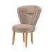 Kit 2 Poltronas Decor para Recepção Camarim Mesa de Jantar Tecido Veludo Resistente Pés de Palito MOBLAN decor