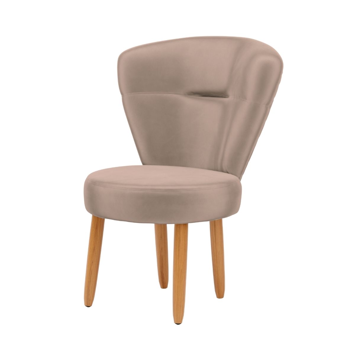 Kit 2 Poltronas Decor para Recepção Camarim Mesa de Jantar Tecido Veludo Resistente Pés de Palito MOBLAN decor