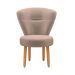 Kit 2 Poltronas Decor para Recepção Camarim Mesa de Jantar Tecido Veludo Resistente Pés de Palito MOBLAN decor