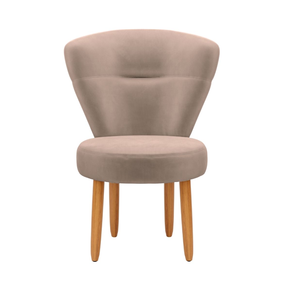 Kit 2 Poltronas Decor para Recepção Camarim Mesa de Jantar Tecido Veludo Resistente Pés de Palito MOBLAN decor
