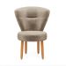 Kit 2 Poltronas Decor para Recepção Camarim Mesa de Jantar Tecido Veludo Resistente Pés de Palito MOBLAN decor