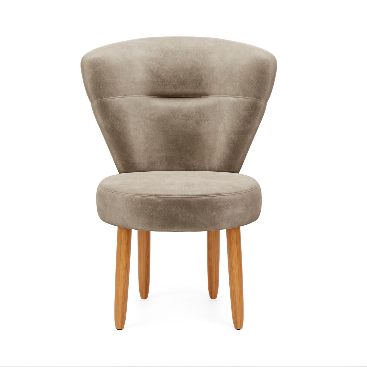 Kit 2 Poltronas Decor para Recepção Camarim Mesa de Jantar Tecido Veludo Resistente Pés de Palito MOBLAN decor