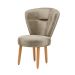 Kit 2 Poltronas Decor para Recepção Camarim Mesa de Jantar Tecido Veludo Resistente Pés de Palito MOBLAN decor