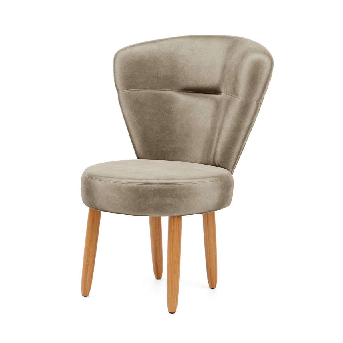 Kit 2 Poltronas Decor para Recepção Camarim Mesa de Jantar Tecido Veludo Resistente Pés de Palito MOBLAN decor