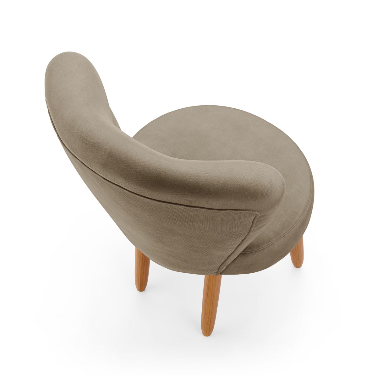 Kit 2 Poltronas Decor para Recepção Camarim Mesa de Jantar Tecido Veludo Resistente Pés de Palito MOBLAN decor