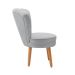 Kit 3 Poltronas Estofada para Sala de Jantar Confortável Tecido Veludo MOBLAN decor