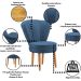 Kit 3 Poltronas Estofada para Sala de Jantar Confortável Tecido Veludo MOBLAN decor