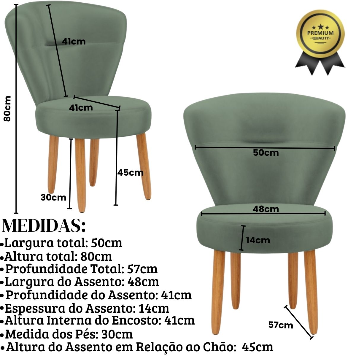 Kit 4 Cadeiras Moderna para Cozinha Recepção Camarim Tecido Veludo Confortável
