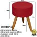 Kit Conforto Sala 1 Sofá Namoradeira 2 Poltronas 1 Puff Luxo MOBLAN decor