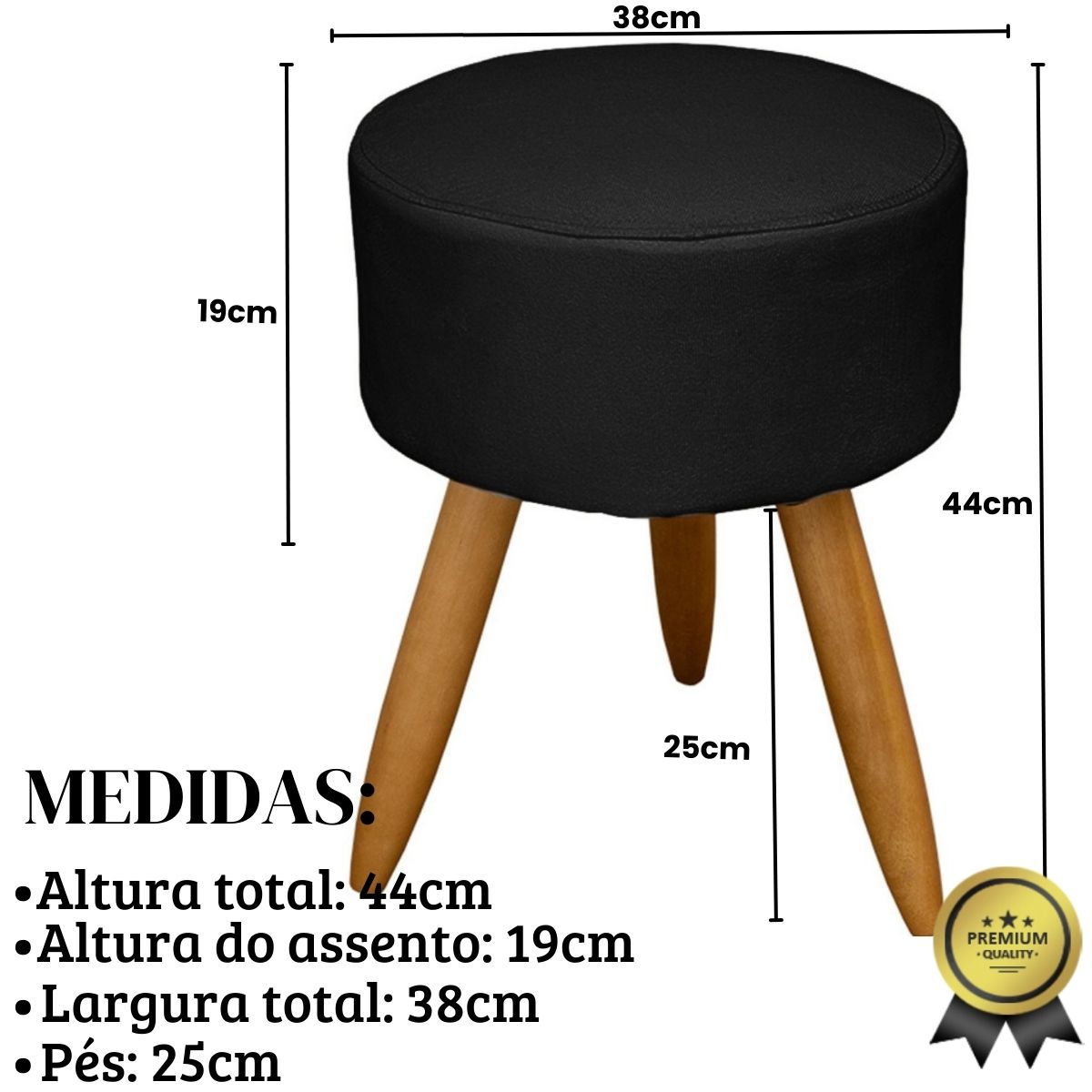 Kit Conforto Sala 1 Sofá Namoradeira 2 Poltronas 1 Puff Luxo MOBLAN decor