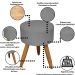 Kit Conforto Sala 1 Sofá Namoradeira 2 Poltronas 1 Puff Luxo MOBLAN decor
