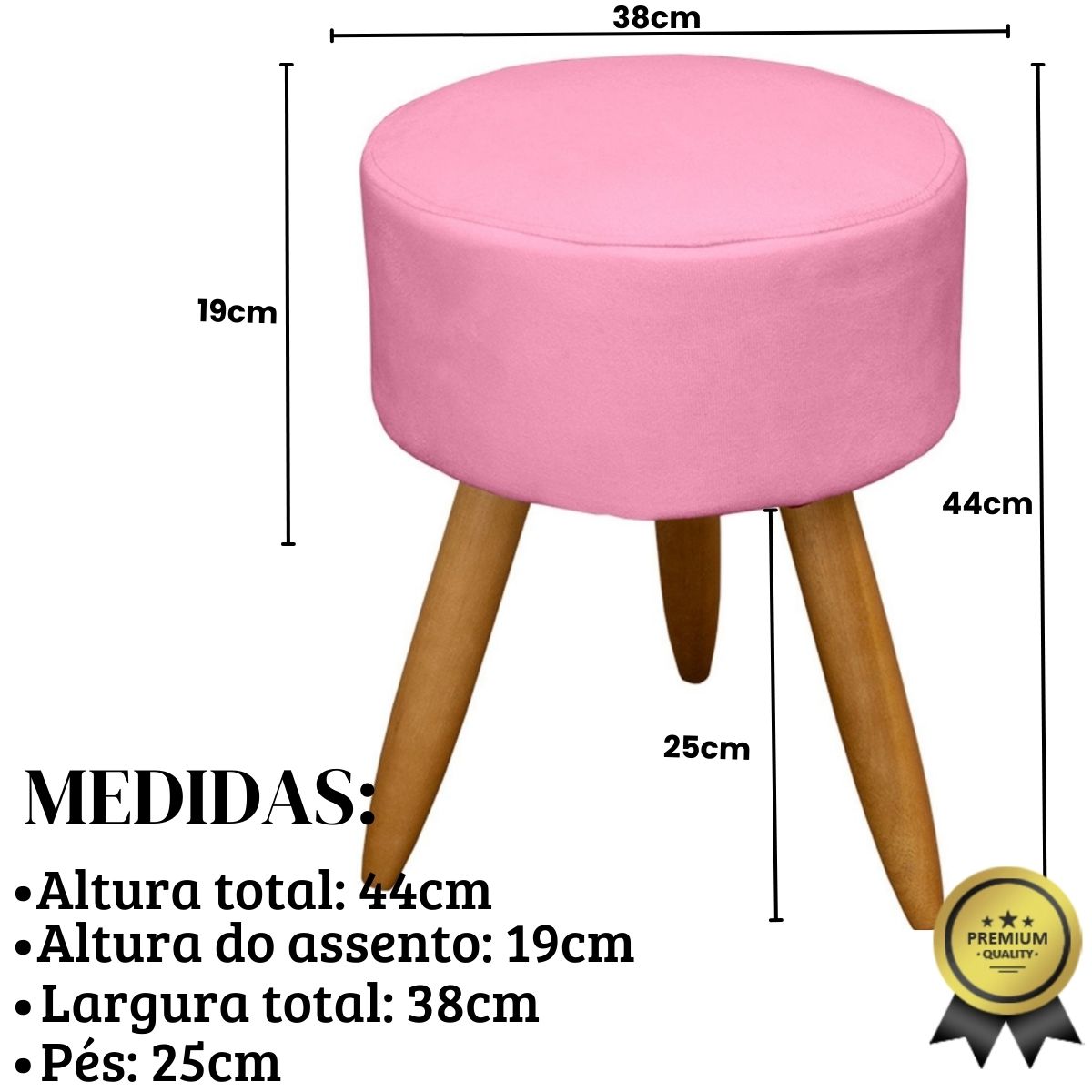 Kit Conforto Sala 1 Sofá Namoradeira 2 Poltronas 1 Puff Luxo MOBLAN decor
