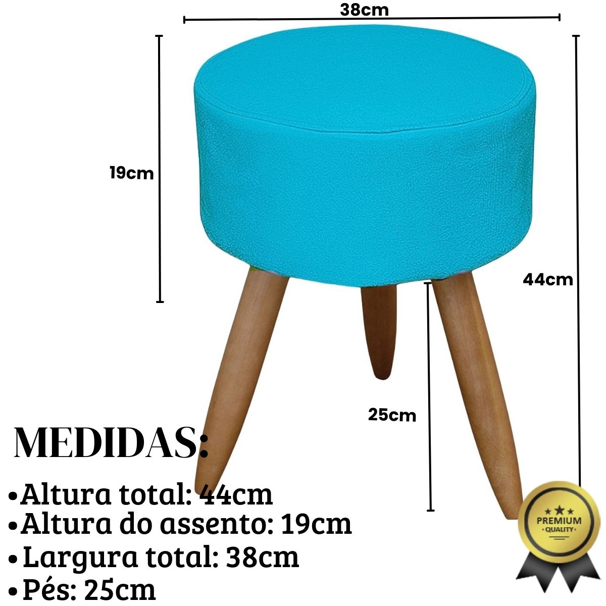 Kit Conforto Sala 1 Sofá Namoradeira 2 Poltronas 1 Puff Luxo MOBLAN decor