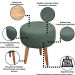 Kit Recepção Sofá com 2 Poltronas Para Sala de Estar Luxo MOBLAN decor