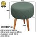 Kit Recepção Sofá com 2 Poltronas Para Sala de Estar Luxo MOBLAN decor