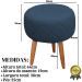 Kit Recepção Sofá com 2 Poltronas Para Sala de Estar Luxo MOBLAN decor