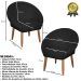 Kit Recepção Sofá com 2 Poltronas Para Sala de Estar Luxo MOBLAN decor