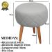 Kit Recepção Sofá com 2 Poltronas Para Sala de Estar Luxo MOBLAN decor