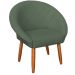 Poltrona Decorativa Corino Moderna para Sala de Estar Recepção Reforçada MOBLAN decor