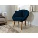 Poltrona Decorativa Moderna para Sala de Estar Recepção Reforçada MOBLAN decor