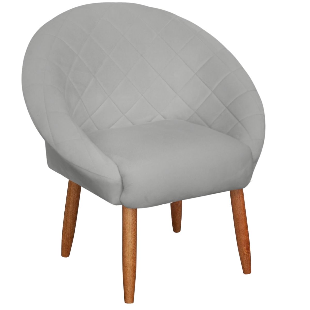 Poltrona Decorativa Moderna para Sala de Estar Recepção Reforçada MOBLAN decor