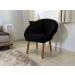 Poltrona Decorativa Moderna para Sala de Estar Recepção Reforçada MOBLAN decor