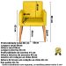 Poltrona Resistente para Recepção Confortável Escritório MOBLAN decor