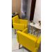 Poltrona Resistente para Recepção Confortável Escritório MOBLAN decor