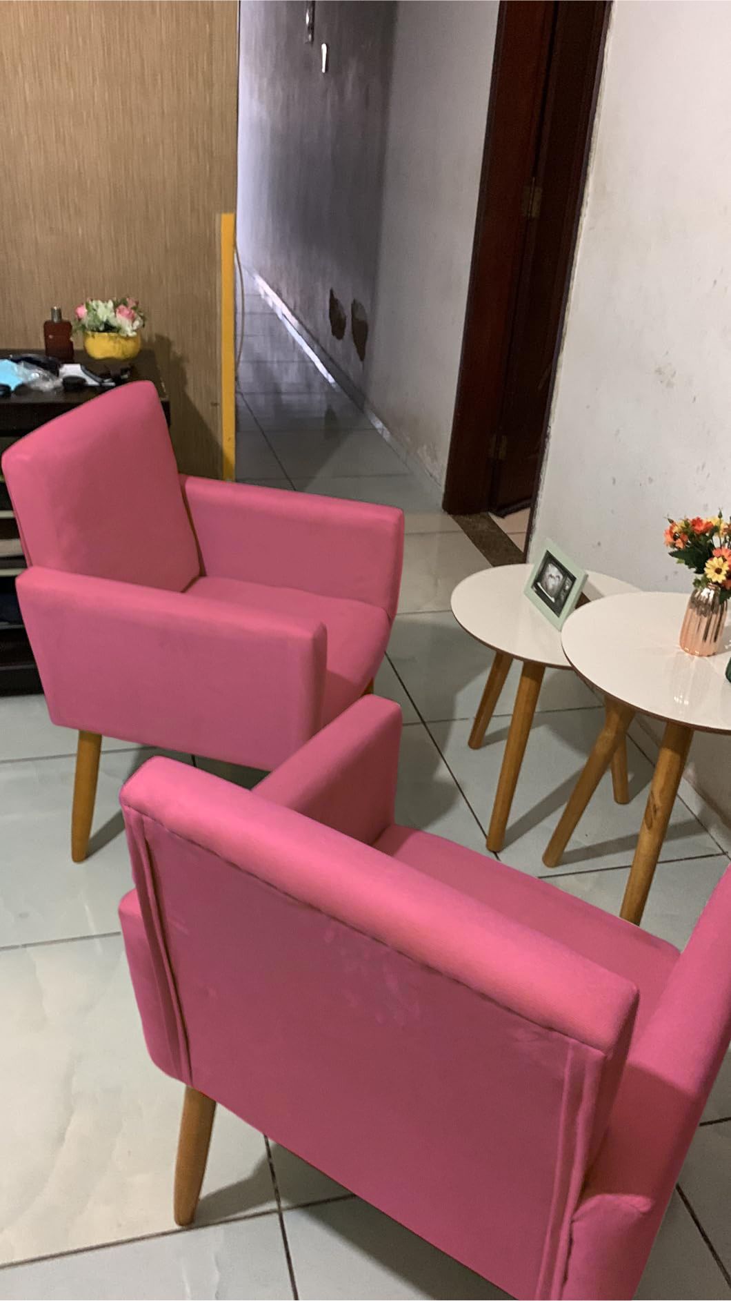 Poltrona Resistente para Recepção Confortável Escritório MOBLAN decor
