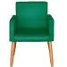 Poltrona Resistente para Recepção Confortável Escritório MOBLAN decor
