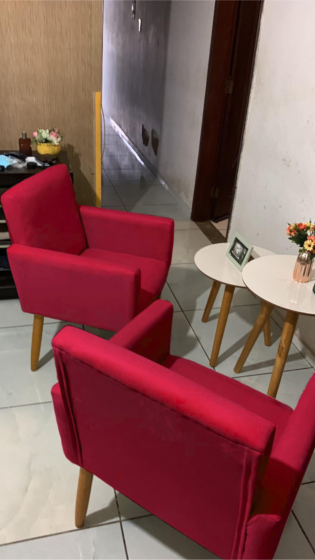 Poltrona Resistente para Recepção Confortável Escritório MOBLAN decor