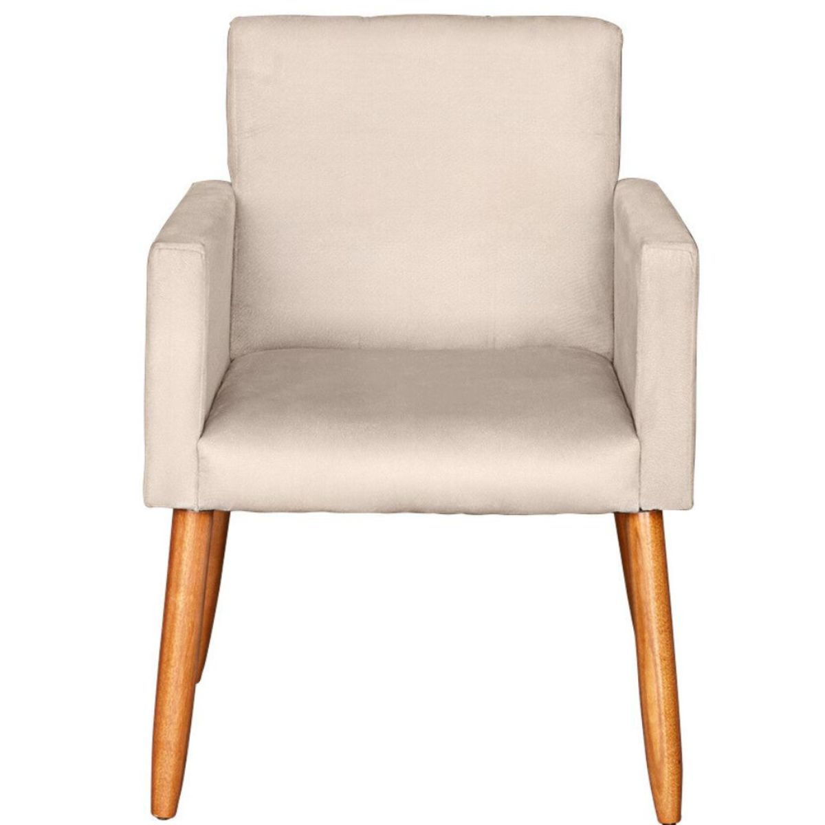 Poltrona Resistente para Recepção Confortável Escritório MOBLAN decor