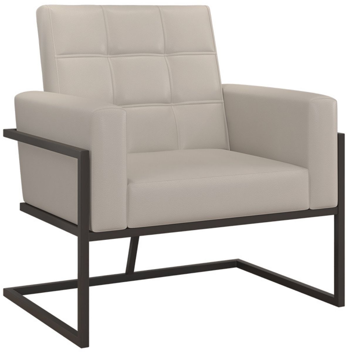 Poltrona com Base de Ferro para Clínica Corino Resistente MOBLAN decor