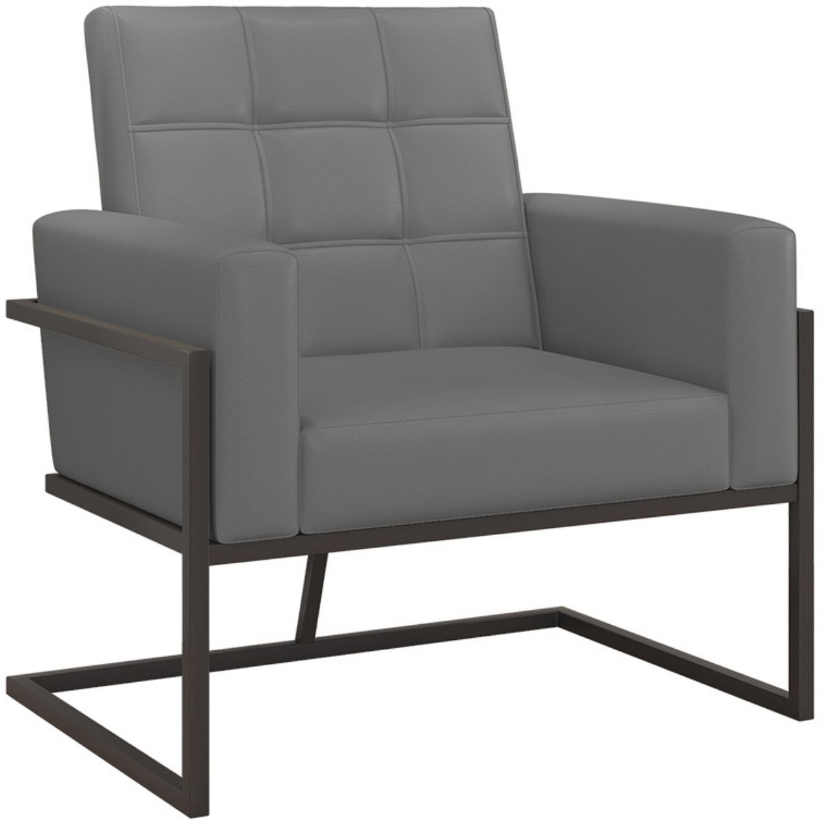 Poltrona com Base de Ferro para Clínica Corino Resistente MOBLAN decor