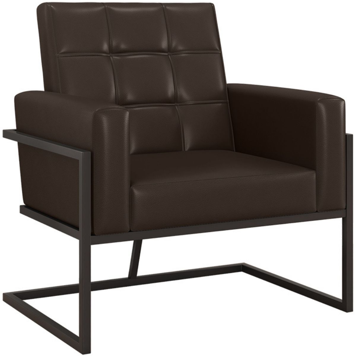 Poltrona com Base de Ferro para Clínica Corino Resistente MOBLAN decor