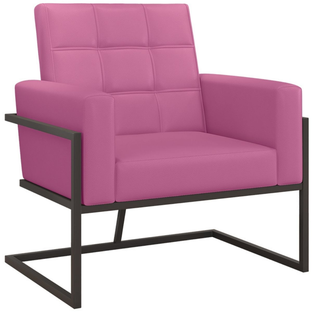 Poltrona com Base de Ferro para Clínica Corino Resistente MOBLAN decor