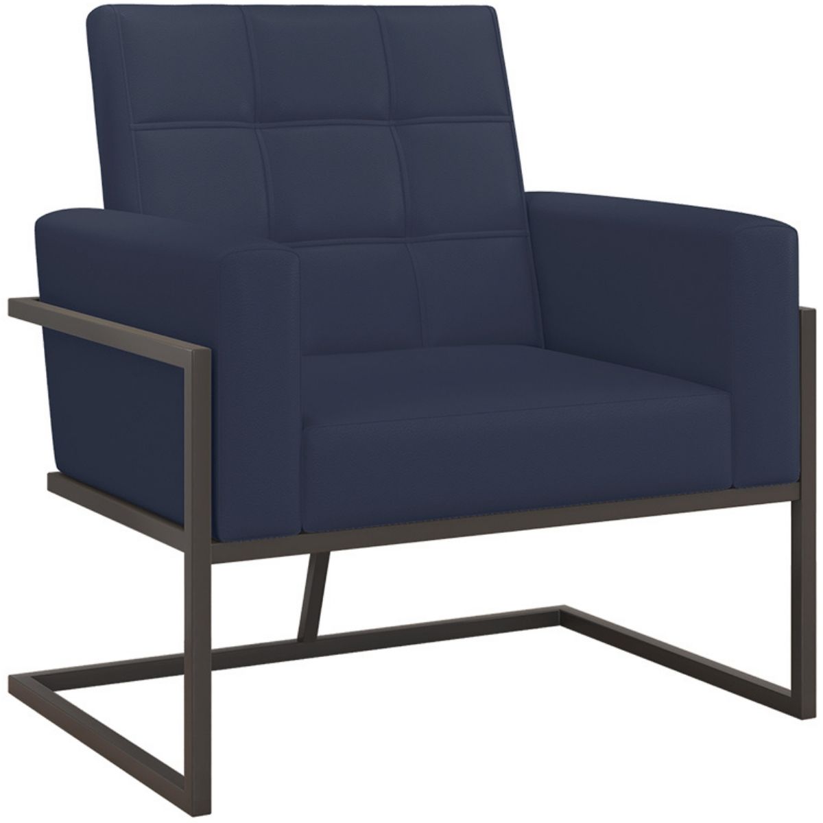 Poltrona com Base de Ferro para Clínica Corino Resistente MOBLAN decor
