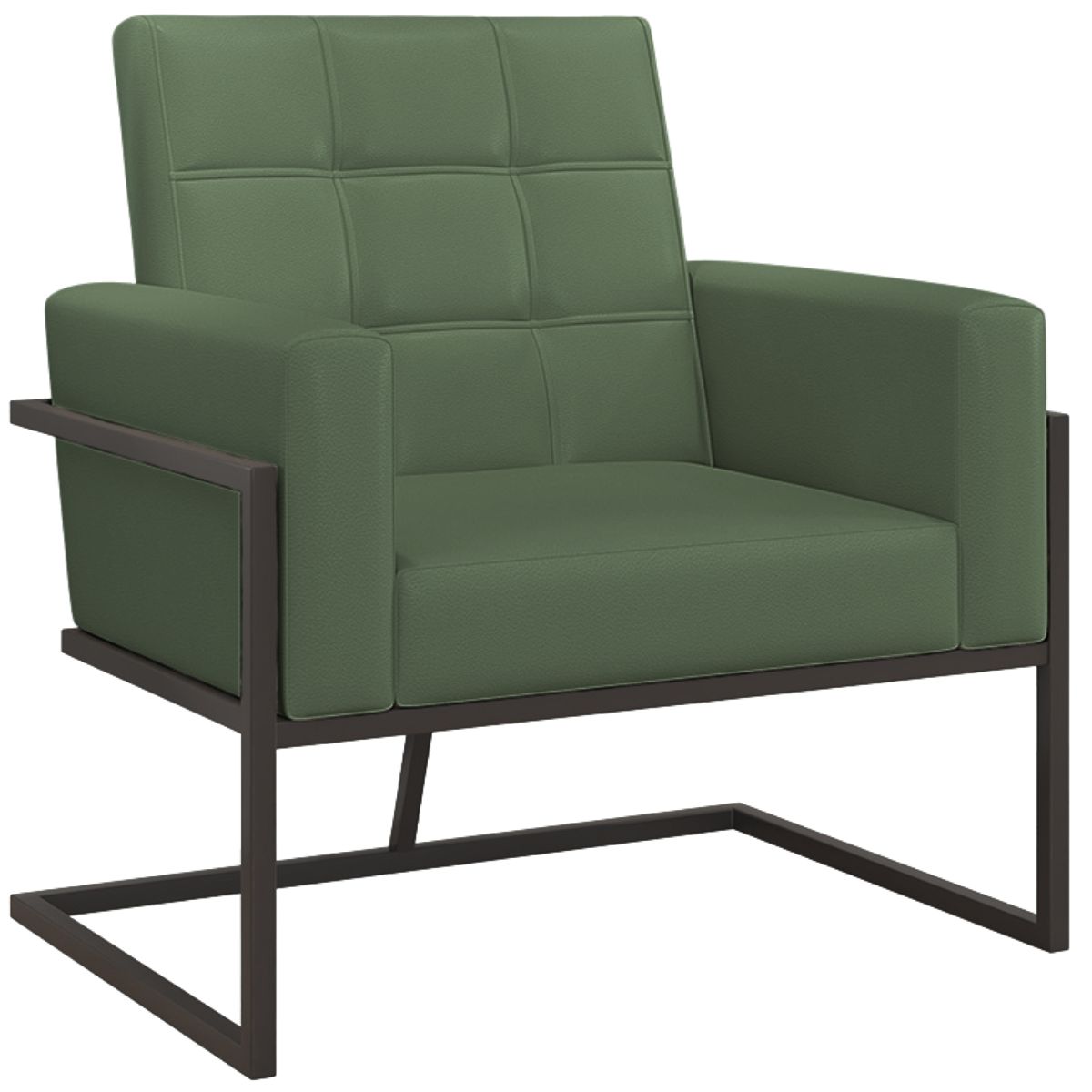 Poltrona com Base de Ferro para Clínica Corino Resistente MOBLAN decor