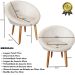 Poltrona moderna confortável para Sala de espera Corino Recepção MOBLAN decor