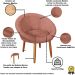 Poltrona moderna confortável para Sala de espera Recepção MOBLAN decor