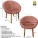 Poltrona moderna confortável para Sala de espera Recepção MOBLAN decor