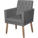 Poltrona para Clínica Resistente Recepção Corino Sala de Estar MOBLAN decor