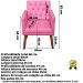 Poltrona para Clínica Resistente Recepção Sala de Estar MOBLAN decor